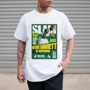 Kevin Garnett Slam Magazine Inspired NBA T-shirt